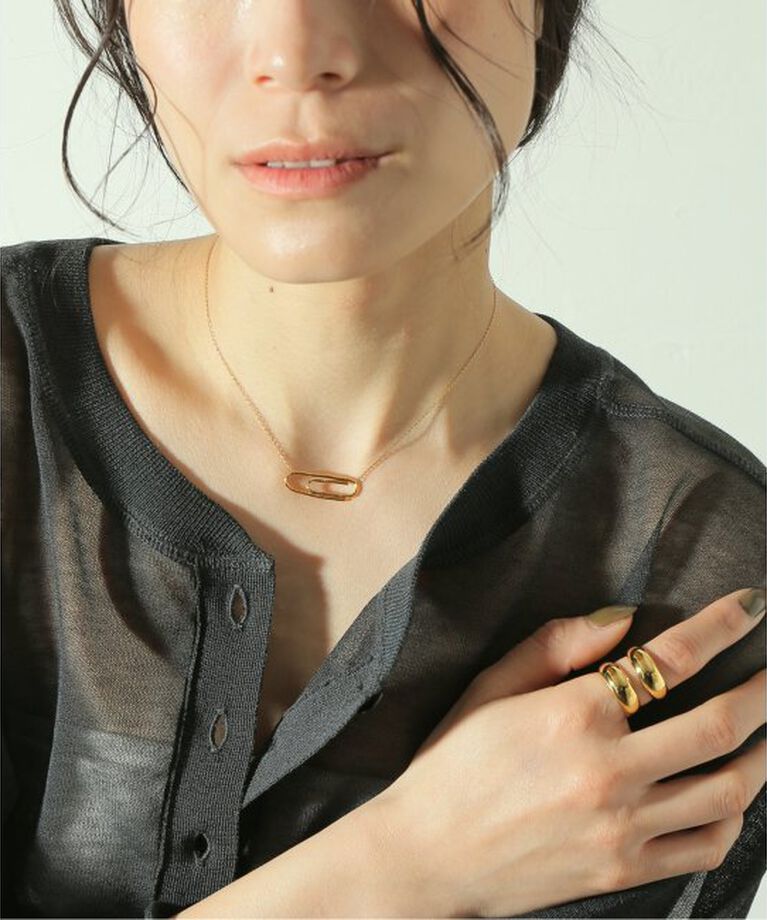 JOURNAL STANDARD「【NORME】 UNCUT CLIP NECKLACE」|ネックレス|ゴールド