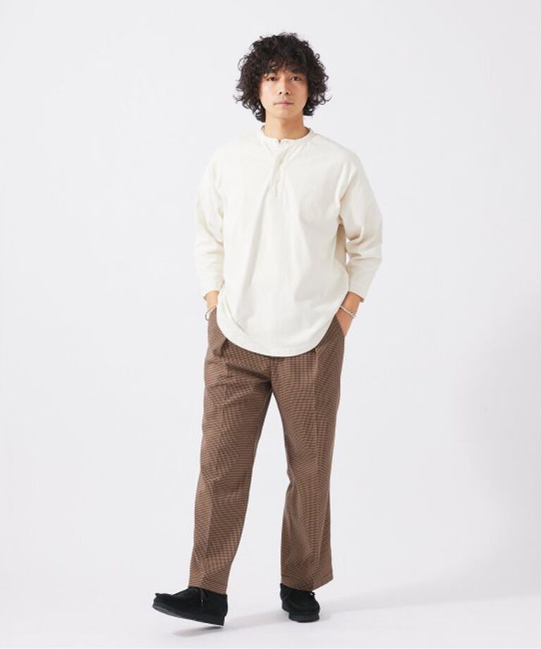 JOURNAL STANDARD relume「ARMY TWILL / アーミーツイル 別注 ヘンリーネックシャツ」|Tシャツ・カットソー|