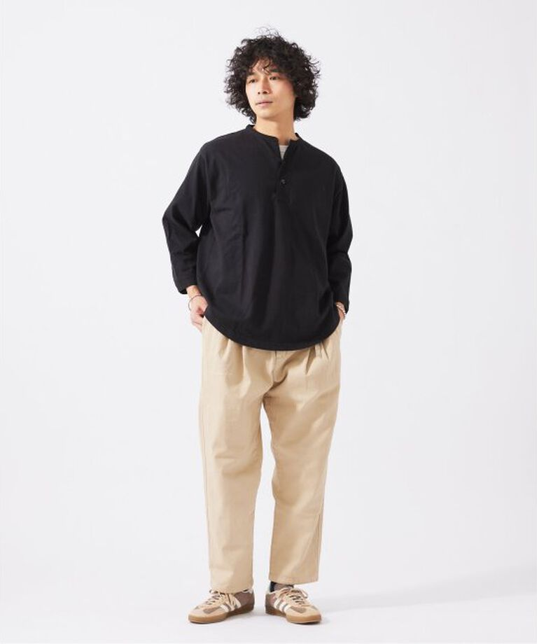 JOURNAL STANDARD relume「ARMY TWILL / アーミーツイル 別注 ヘンリーネックシャツ」|Tシャツ・カットソー|