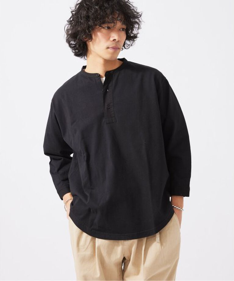 JOURNAL STANDARD relume「ARMY TWILL / アーミーツイル 別注 ヘンリーネックシャツ」|Tシャツ・カットソー|