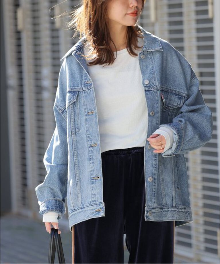 JOURNAL STANDARD relume「《追加》別注【LEVI’S/リーバイス】*relume XL TRUCKER：デニムジャケット」|デニムジャケット|