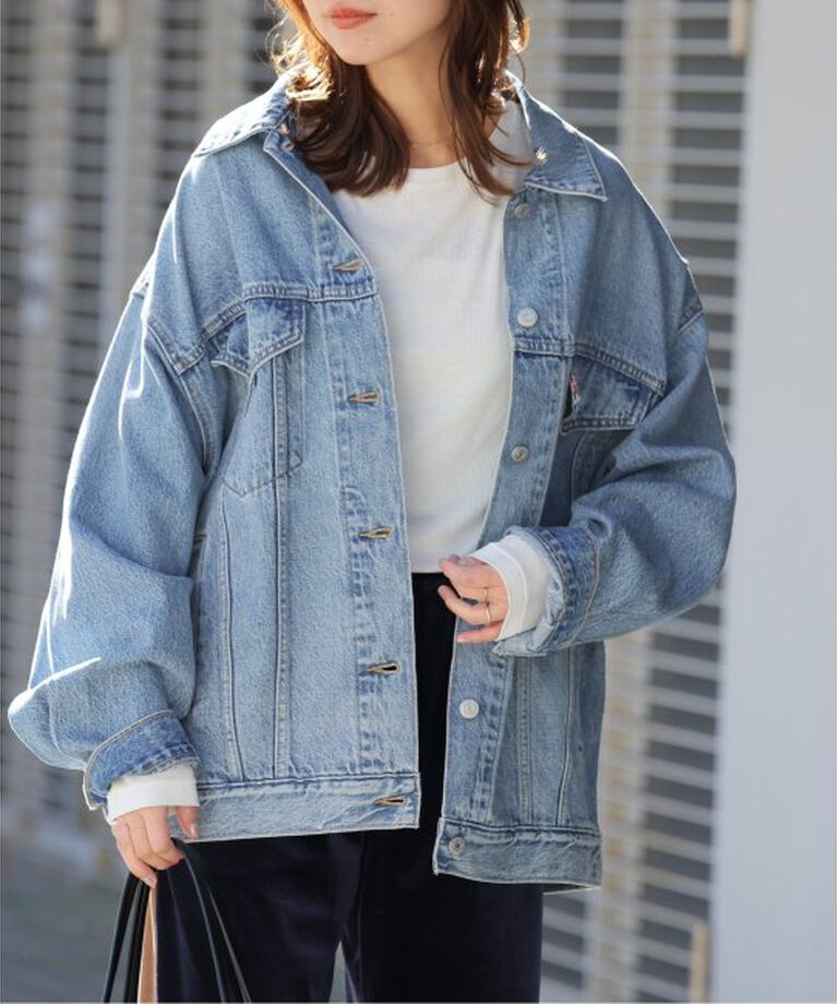 JOURNAL STANDARD relume「《追加》別注【LEVI’S/リーバイス】*relume XL TRUCKER：デニムジャケット」|デニムジャケット|