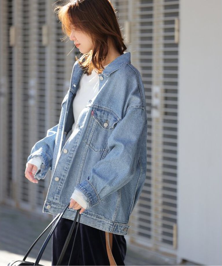 JOURNAL STANDARD relume「《追加》別注【LEVI’S/リーバイス】*relume XL TRUCKER：デニムジャケット」|デニムジャケット|