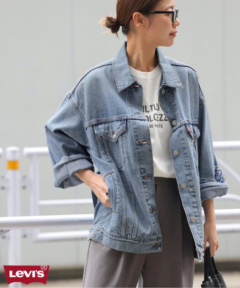 JOURNAL STANDARD relume「《追加》別注【LEVI’S/リーバイス】*relume XL TRUCKER：デニムジャケット」|デニムジャケット|