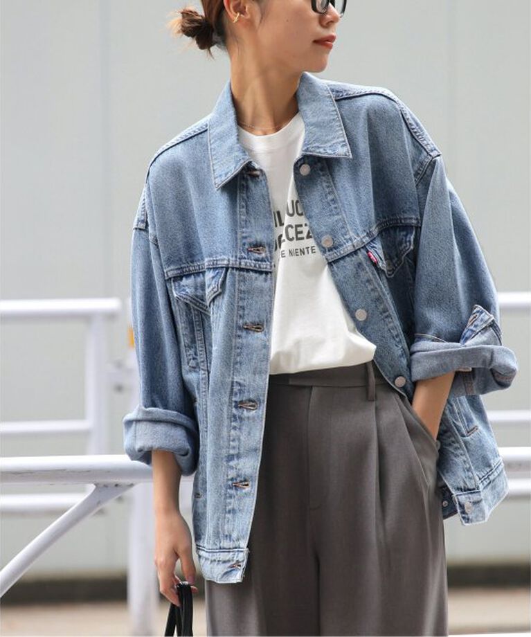 JOURNAL STANDARD relume「《追加》別注【LEVI’S/リーバイス】*relume XL TRUCKER：デニムジャケット」|デニムジャケット|