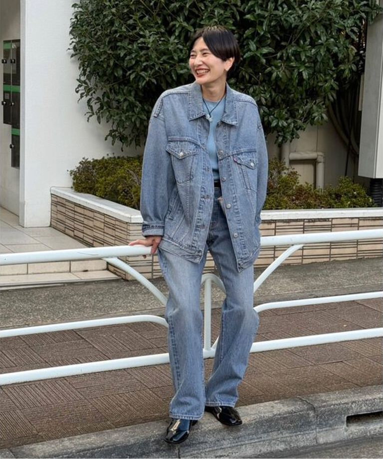 JOURNAL STANDARD relume「《追加》別注【LEVI’S/リーバイス】*relume XL TRUCKER：デニムジャケット」|デニムジャケット|