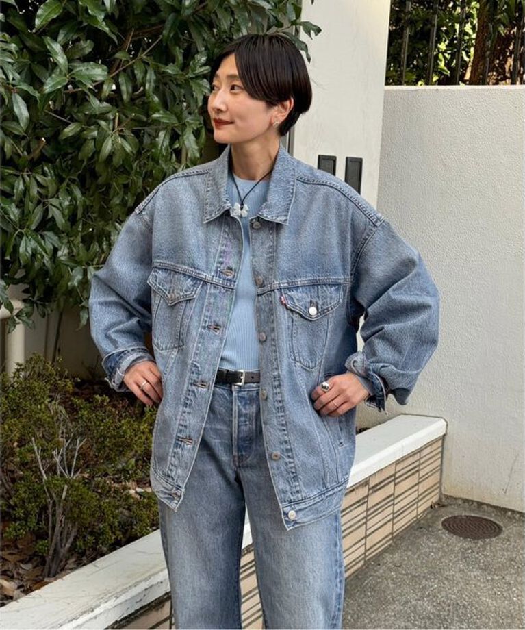 JOURNAL STANDARD relume「《追加》別注【LEVI’S/リーバイス】*relume XL TRUCKER：デニムジャケット」|デニムジャケット|