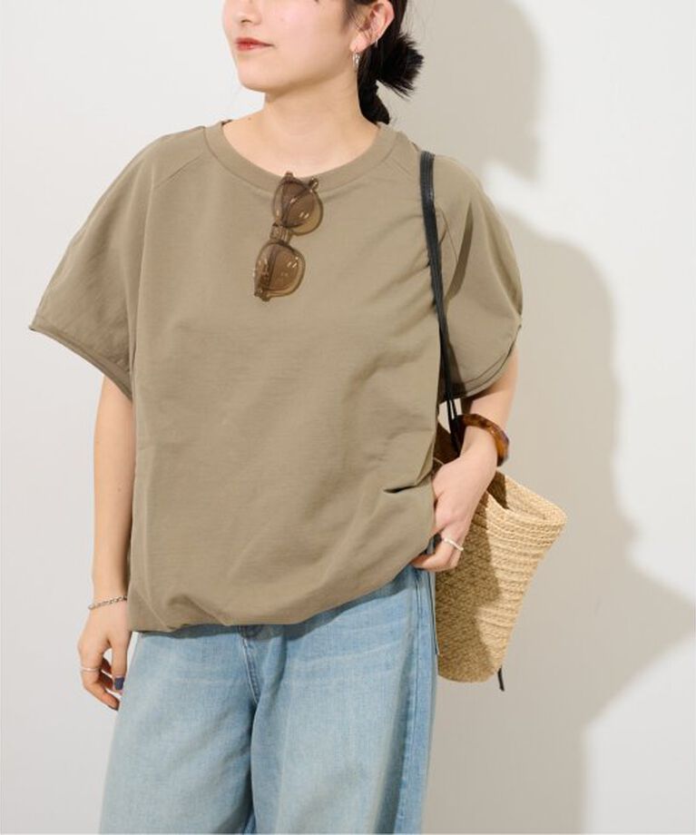 JOURNAL STANDARD relume「《追加》コクーンフォルムプルオーバー」|Tシャツ・カットソー|カーキ A