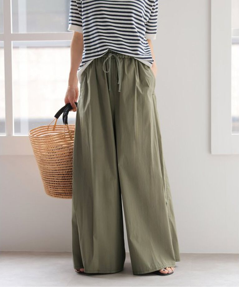 JOURNAL STANDARD relume「【MULTI FUNC+】UVカット / 接触冷感 / ギャザーワイドパンツ」|その他|