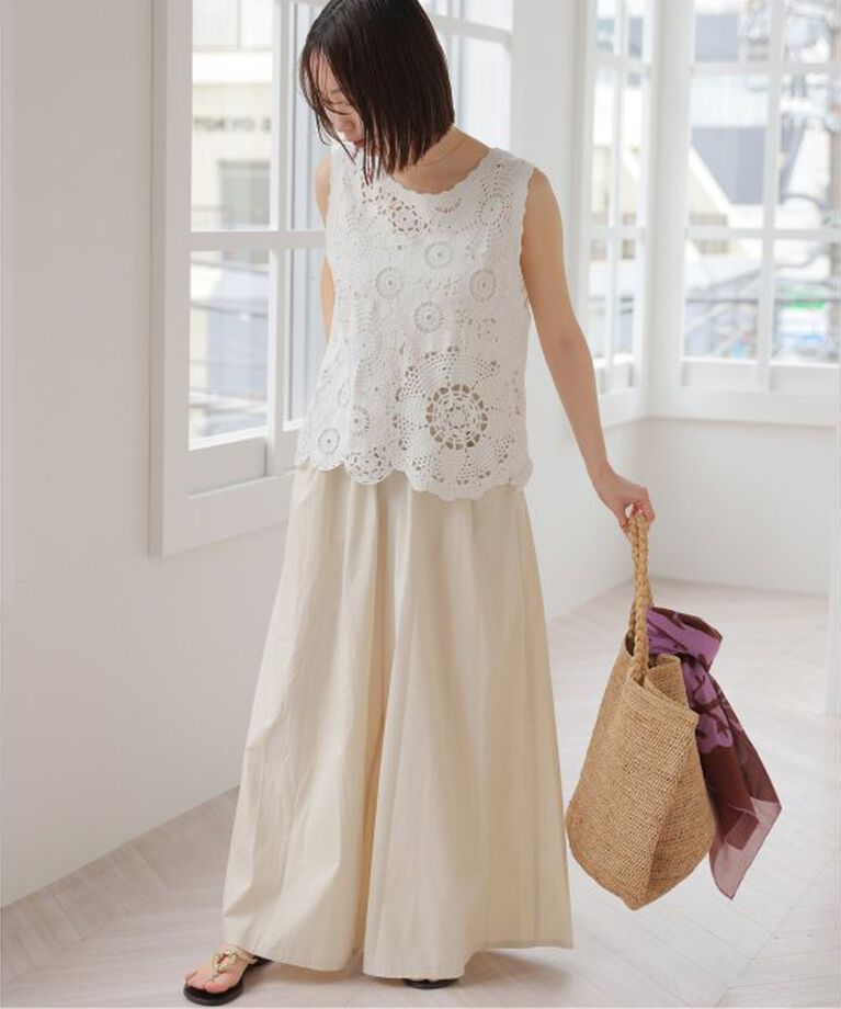 JOURNAL STANDARD relume「【MULTI FUNC+】UVカット / 接触冷感 / ギャザーワイドパンツ」|その他|