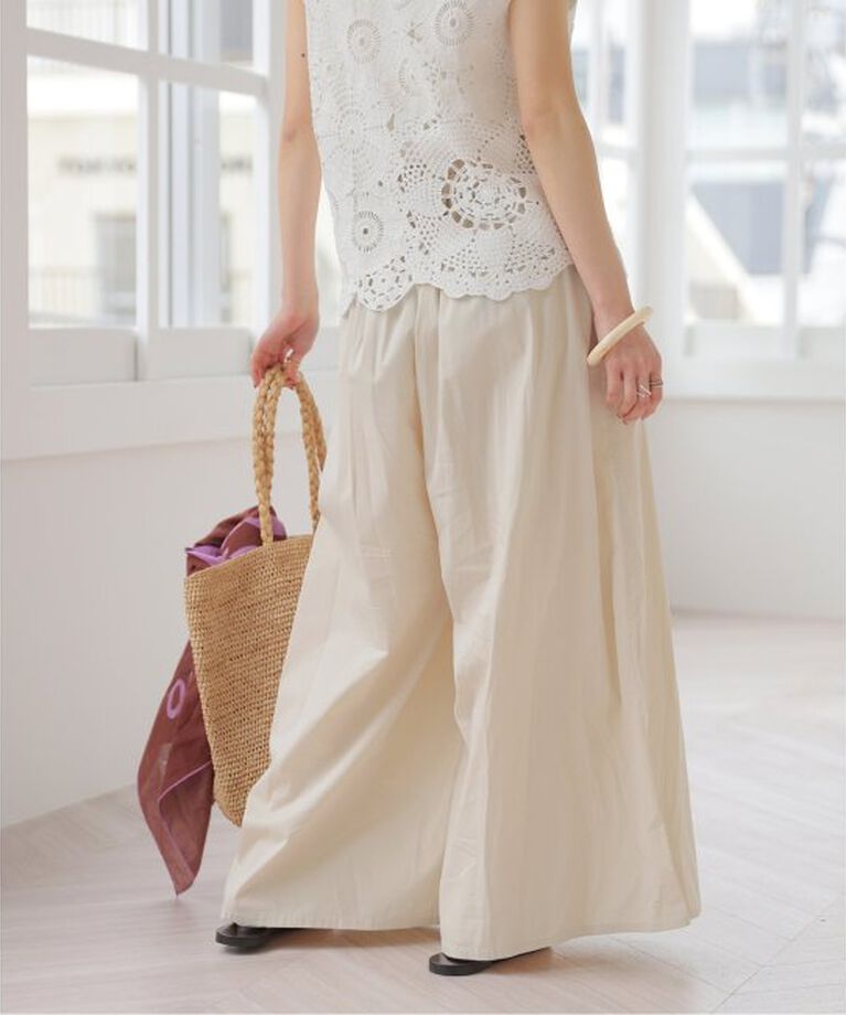 JOURNAL STANDARD relume「【MULTI FUNC+】UVカット / 接触冷感 / ギャザーワイドパンツ」|その他|