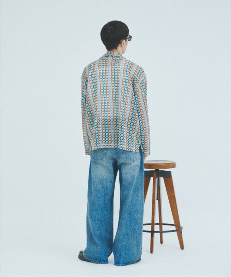 JOURNAL STANDARD「アブストラクト レース シャツ」|シャツ・ブラウス|