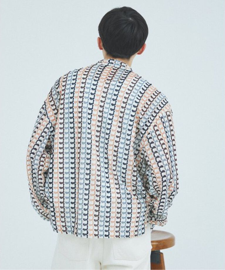 JOURNAL STANDARD「アブストラクト レース シャツ」|シャツ・ブラウス|