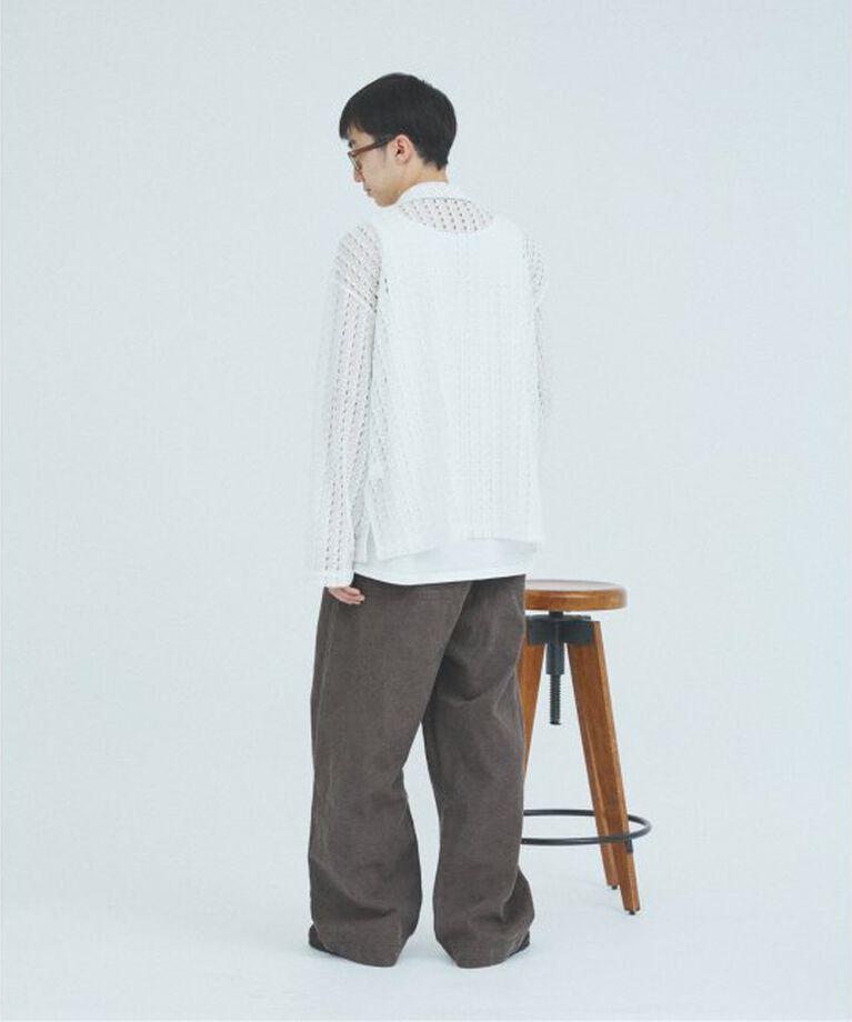 JOURNAL STANDARD「アブストラクト レース シャツ」|シャツ・ブラウス|