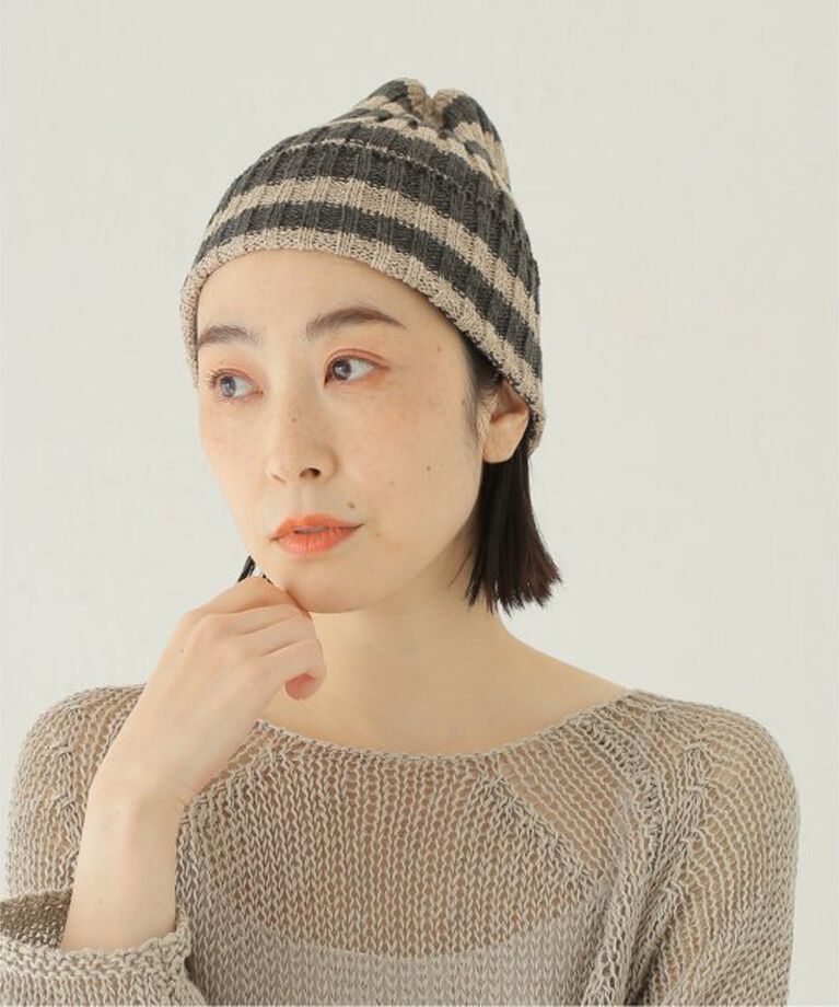 journal standard luxe「【HIGHLAND2000】 RIB CAP(STRIPE)」|ニット帽|