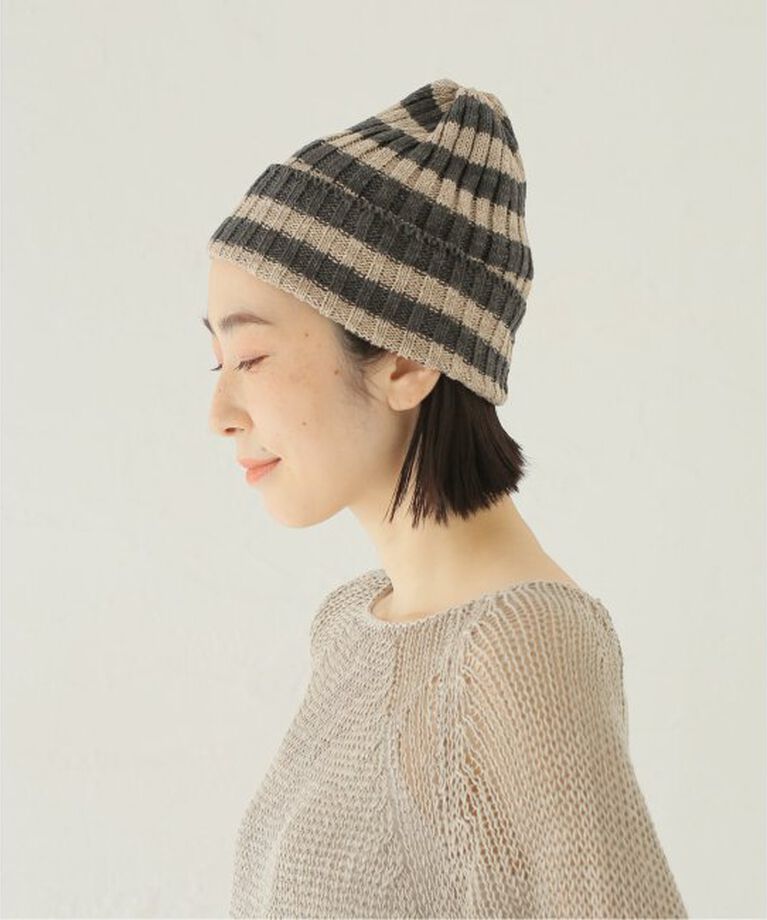 journal standard luxe「【HIGHLAND2000】 RIB CAP(STRIPE)」|ニット帽|