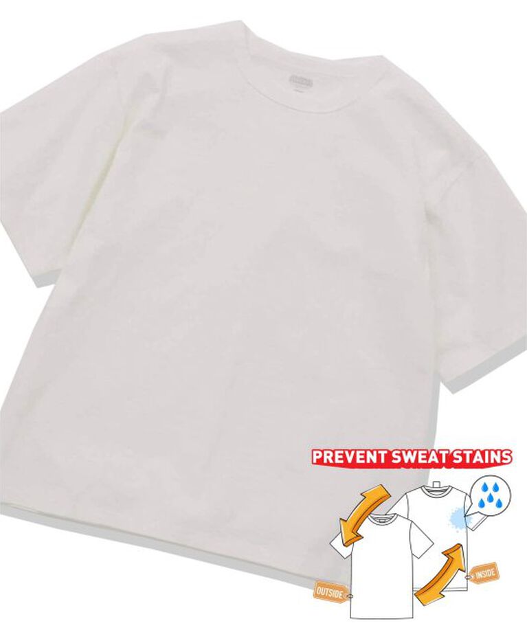 JOURNAL STANDARD「US コットン 14S 汗染み 防止 無地Tシャツ」|Tシャツ・カットソー|ホワイト