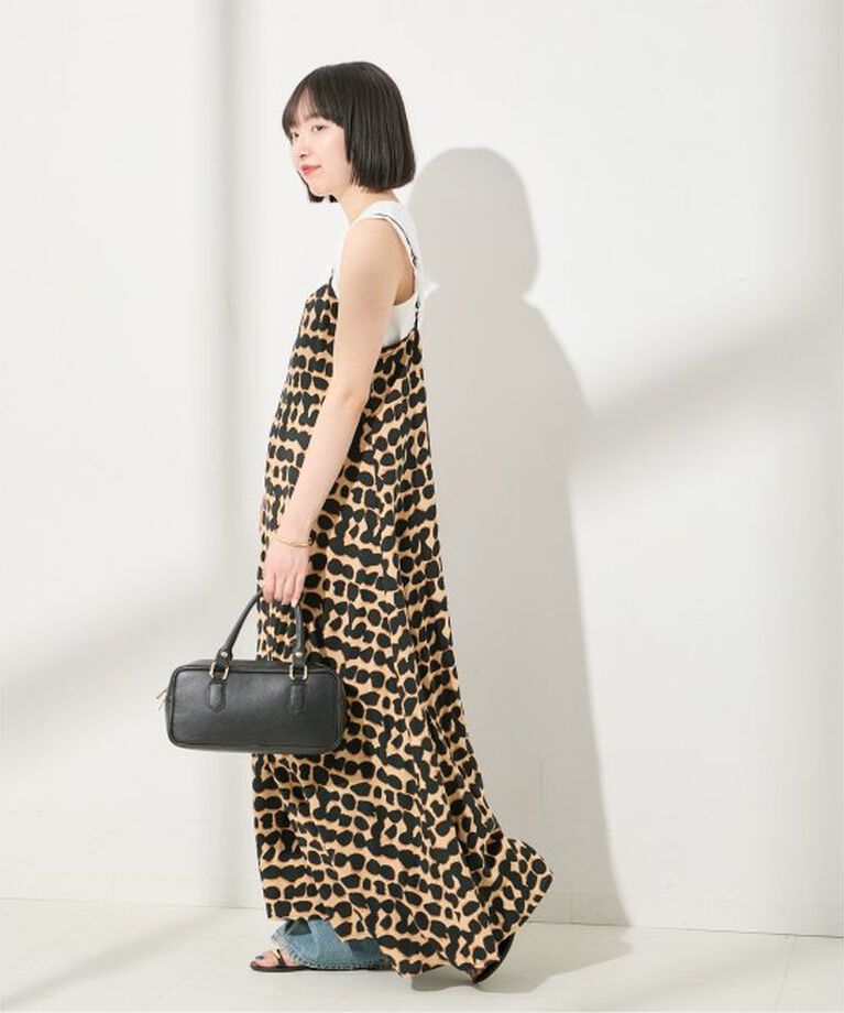 journal standard L'essage「【LUSANA / ルサーナ】JEN DRESS JEN DRESS：ワンピース」|ワンピース|ベージュベース