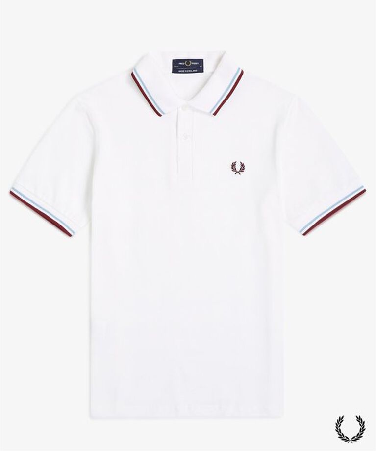 JOURNAL STANDARD「FRED PERRY / フレッドペリー M12 ティップライン フレッドペリーシャツ」|ポロシャツ|ホワイト A