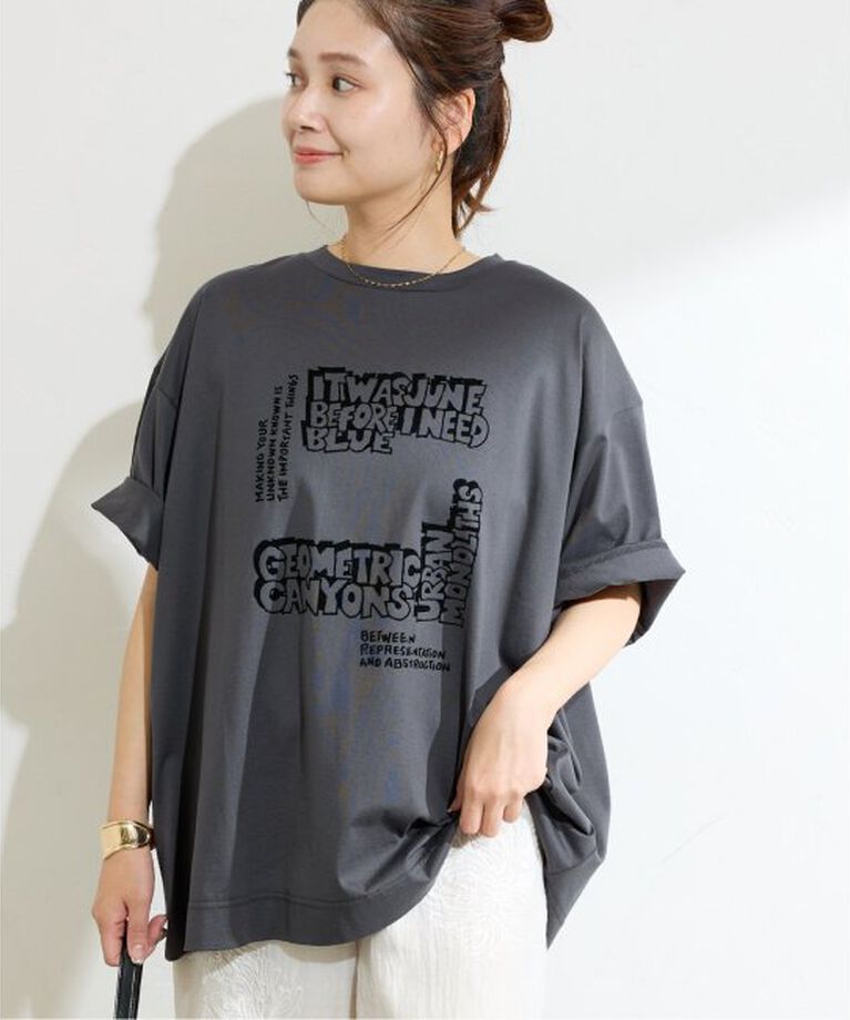 JOURNAL STANDARD「《追加予約2》【GAKU*JS】 フロッキーT」|Tシャツ・カットソー|ブラック B