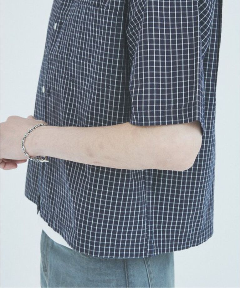 JOURNAL STANDARD「ミニ チェック クロップド 半袖 シャツ」|シャツ・ブラウス|