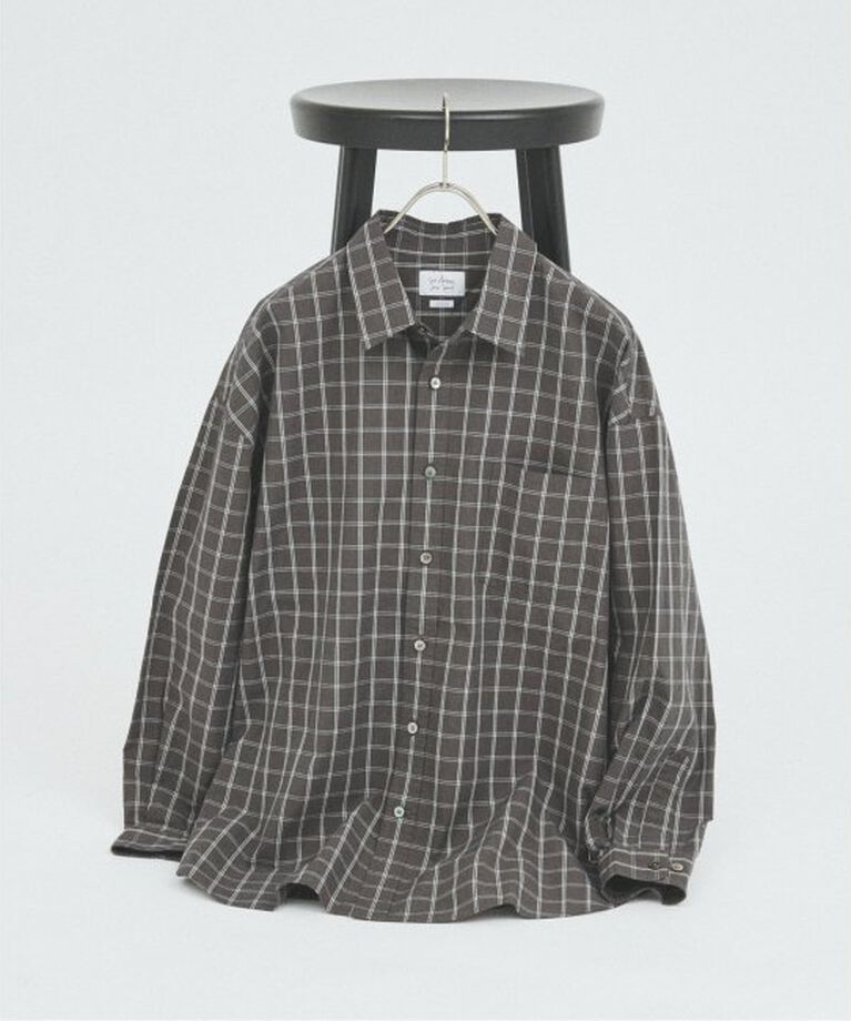 JOURNAL STANDARD「STILL AUTHENTIC / スティルオーセンティック レギュラーカラーシャツ」|シャツ・ブラウス|グレー