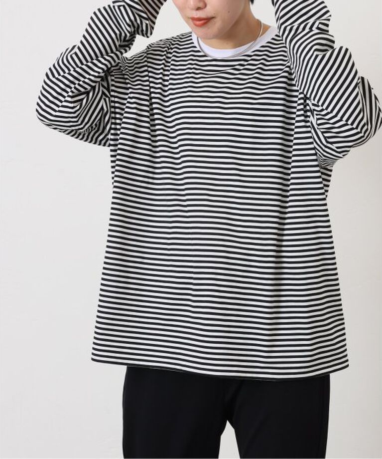 journal standard luxe「コンパクトジャージー クルーネックBigプルオーバー」|Tシャツ・カットソー|