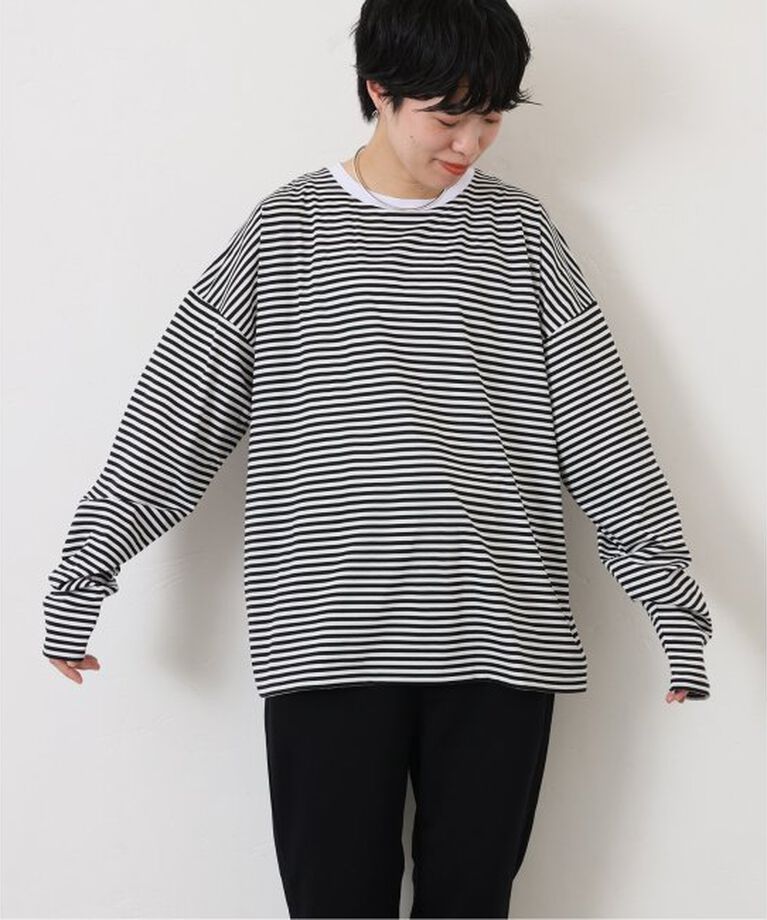 journal standard luxe「コンパクトジャージー クルーネックBigプルオーバー」|Tシャツ・カットソー|