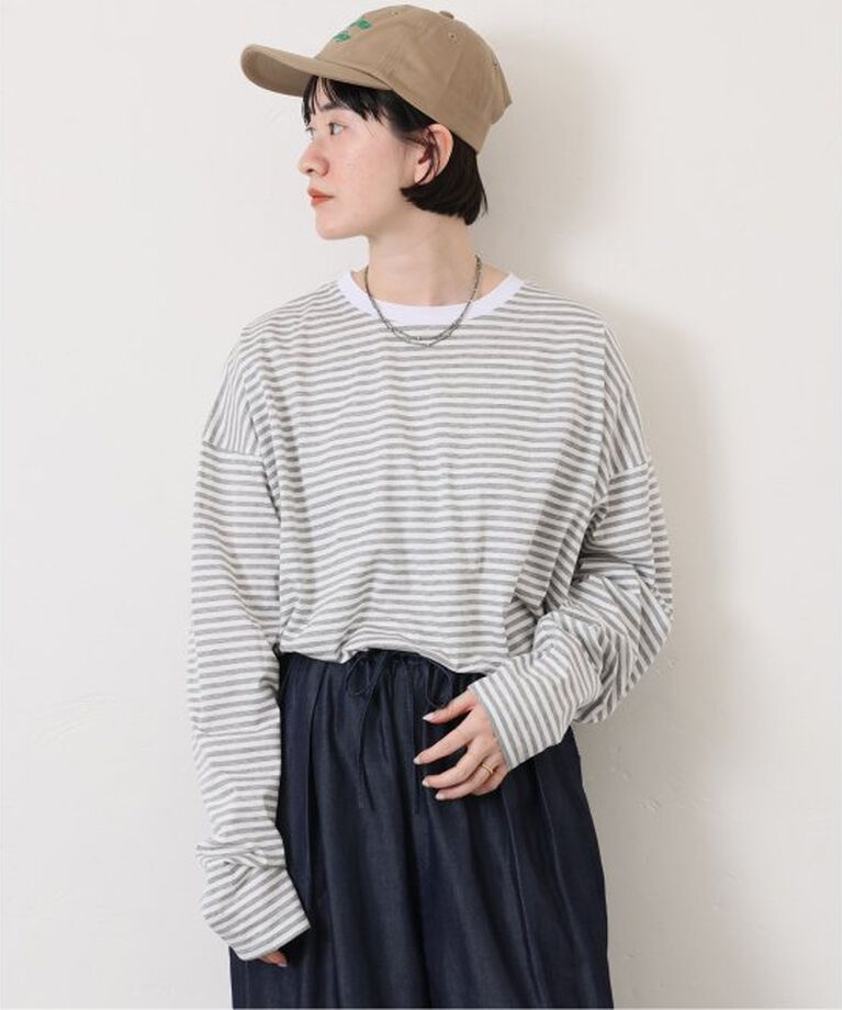 journal standard luxe「コンパクトジャージー クルーネックBigプルオーバー」|Tシャツ・カットソー|