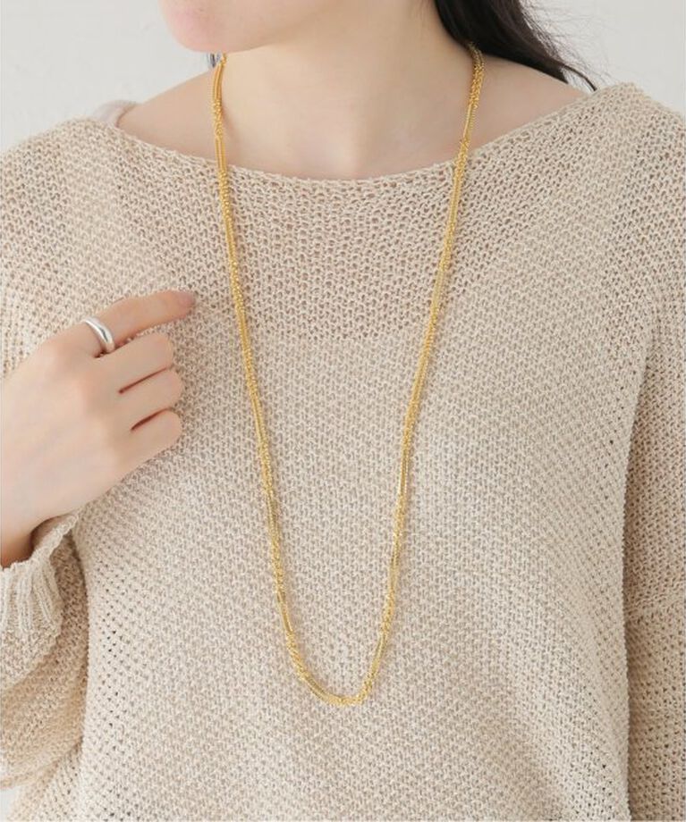 journal standard L'essage「【FUMIE TANAKA(フミエタナカ)】chain long necklace：ネックレス」|ネックレス|