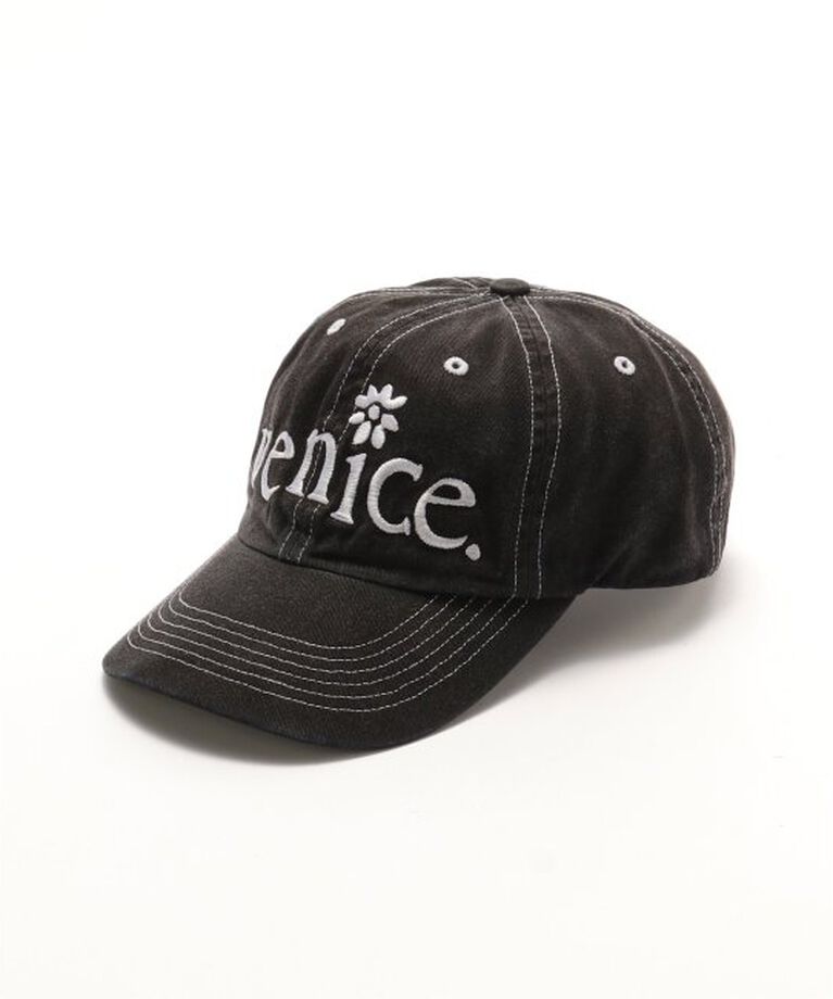 JOURNAL STANDARD「【ERL / イーアールエル】UNISEX VENICE EMBROIDERED CAP WOVEN」|キャップ・キャスケット|ブラック