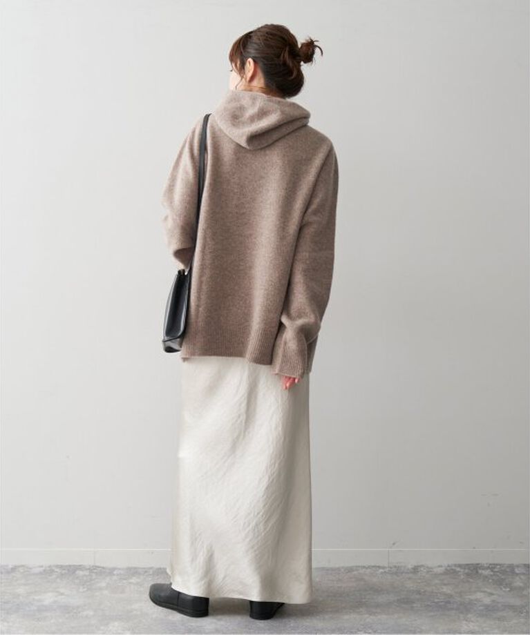 Spick and Span「サテンフレアスカート」|スカート|