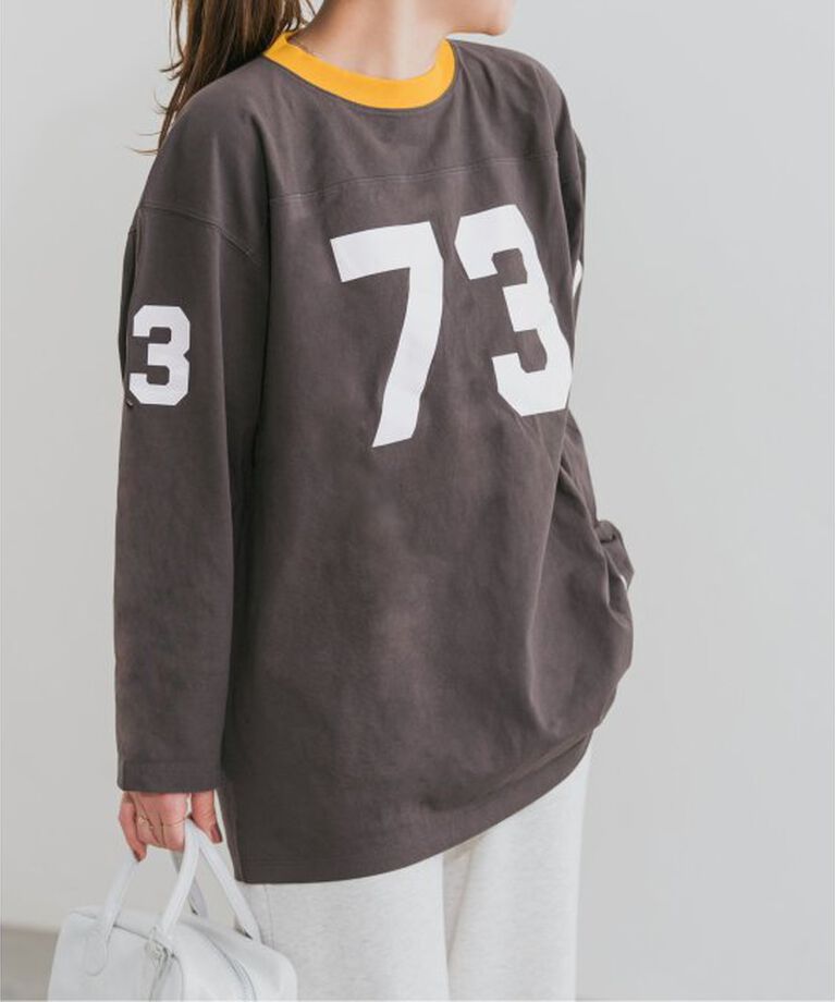 U by SPICK&SPAN「Champion/チャンピオン  3/4 SLEEVE FOOTBALL T-SHIRT」|Tシャツ・カットソー|