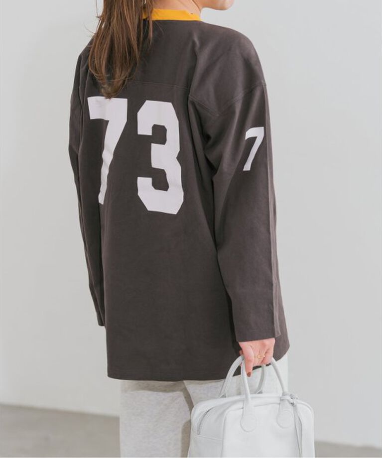 U by SPICK&SPAN「Champion/チャンピオン  3/4 SLEEVE FOOTBALL T-SHIRT」|Tシャツ・カットソー|