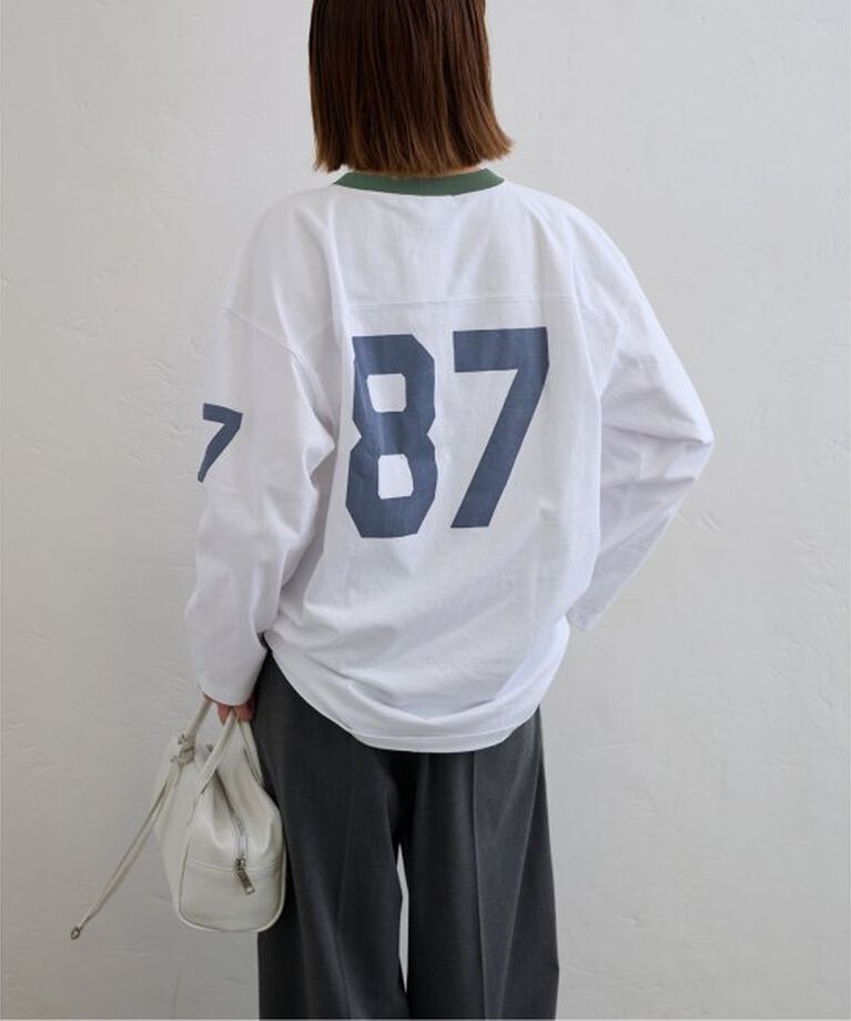 U by SPICK&SPAN「Champion/チャンピオン  3/4 SLEEVE FOOTBALL T-SHIRT」|Tシャツ・カットソー|