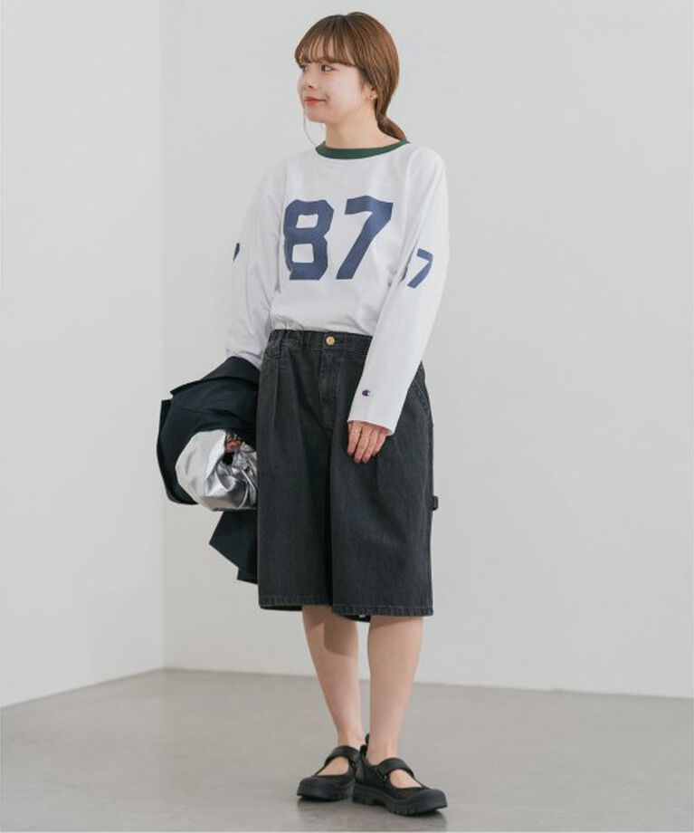 U by SPICK&SPAN「Champion/チャンピオン  3/4 SLEEVE FOOTBALL T-SHIRT」|Tシャツ・カットソー|