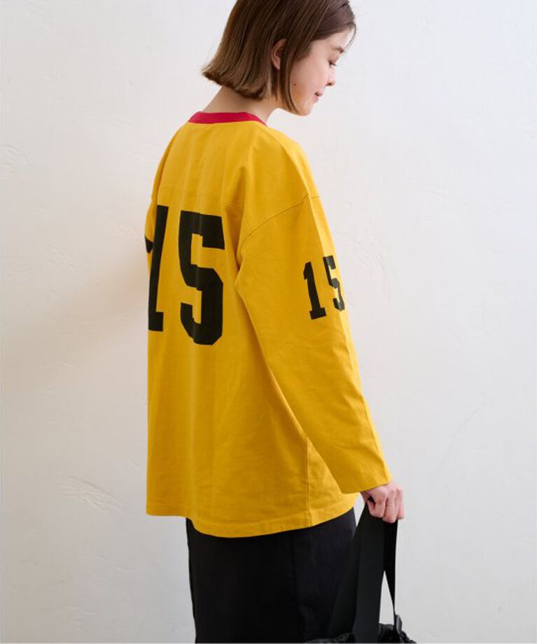 U by SPICK&SPAN「Champion/チャンピオン  3/4 SLEEVE FOOTBALL T-SHIRT」|Tシャツ・カットソー|