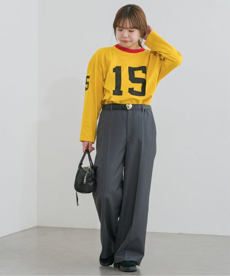 U by SPICK&SPAN「Champion/チャンピオン  3/4 SLEEVE FOOTBALL T-SHIRT」|Tシャツ・カットソー|