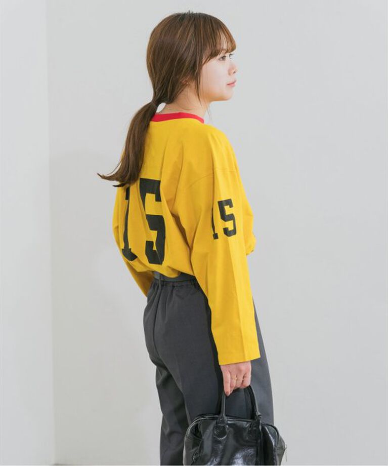 U by SPICK&SPAN「Champion/チャンピオン  3/4 SLEEVE FOOTBALL T-SHIRT」|Tシャツ・カットソー|