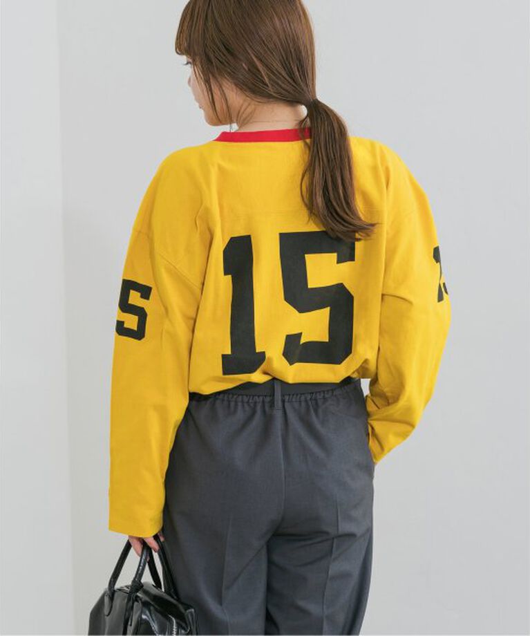U by SPICK&SPAN「Champion/チャンピオン  3/4 SLEEVE FOOTBALL T-SHIRT」|Tシャツ・カットソー|