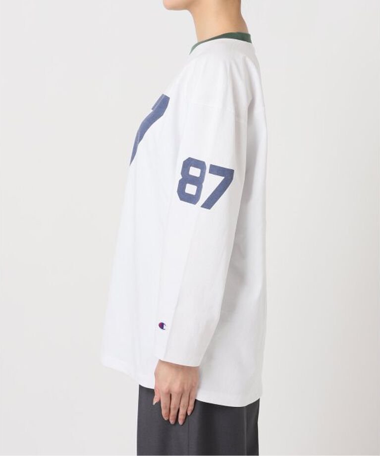 U by SPICK&SPAN「Champion/チャンピオン  3/4 SLEEVE FOOTBALL T-SHIRT」|Tシャツ・カットソー|