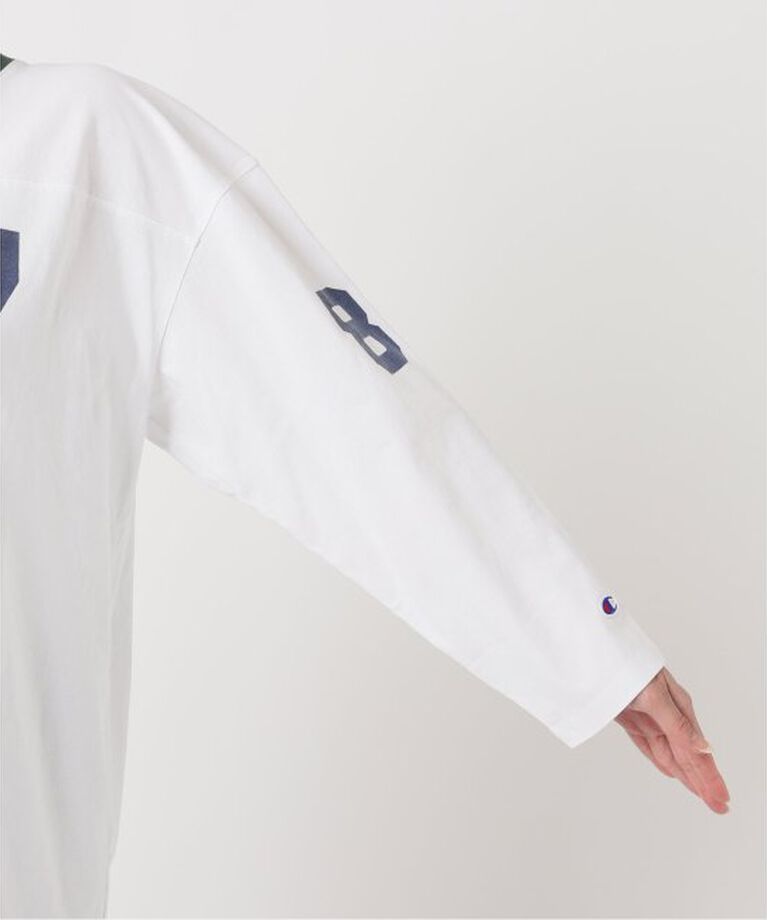 U by SPICK&SPAN「Champion/チャンピオン  3/4 SLEEVE FOOTBALL T-SHIRT」|Tシャツ・カットソー|