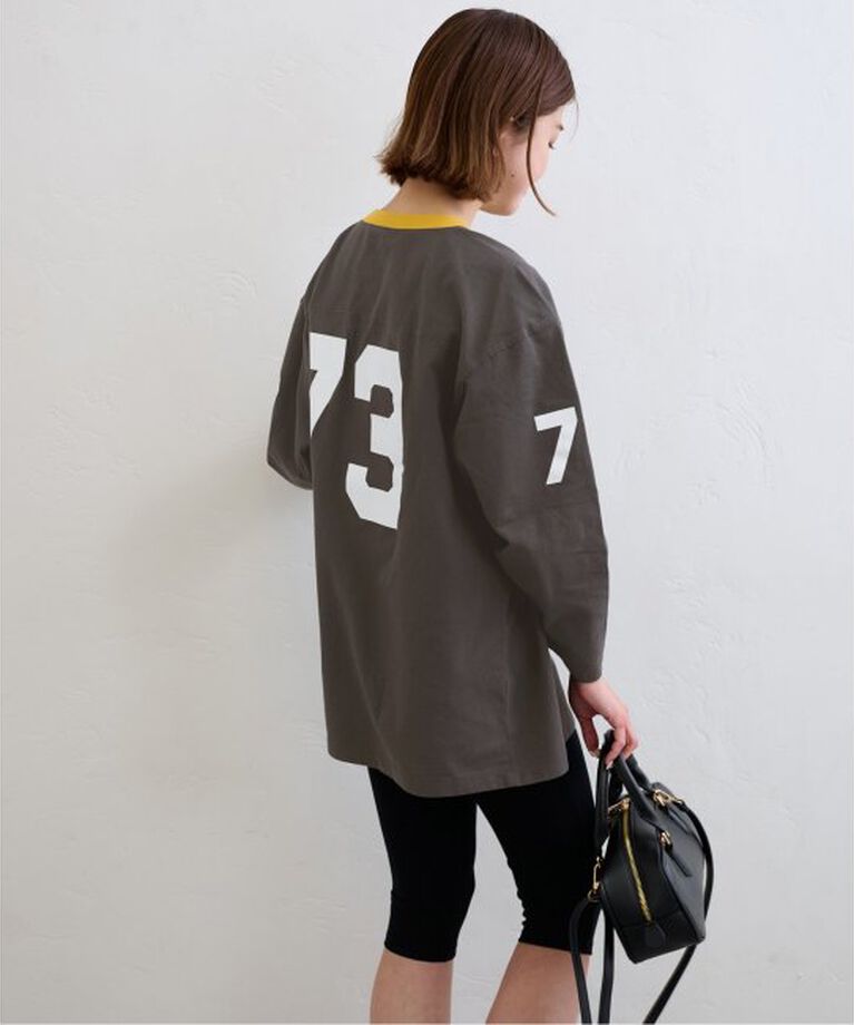 U by SPICK&SPAN「Champion/チャンピオン  3/4 SLEEVE FOOTBALL T-SHIRT」|Tシャツ・カットソー|