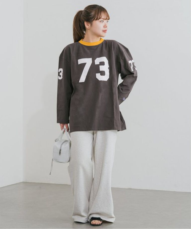 U by SPICK&SPAN「Champion/チャンピオン  3/4 SLEEVE FOOTBALL T-SHIRT」|Tシャツ・カットソー|