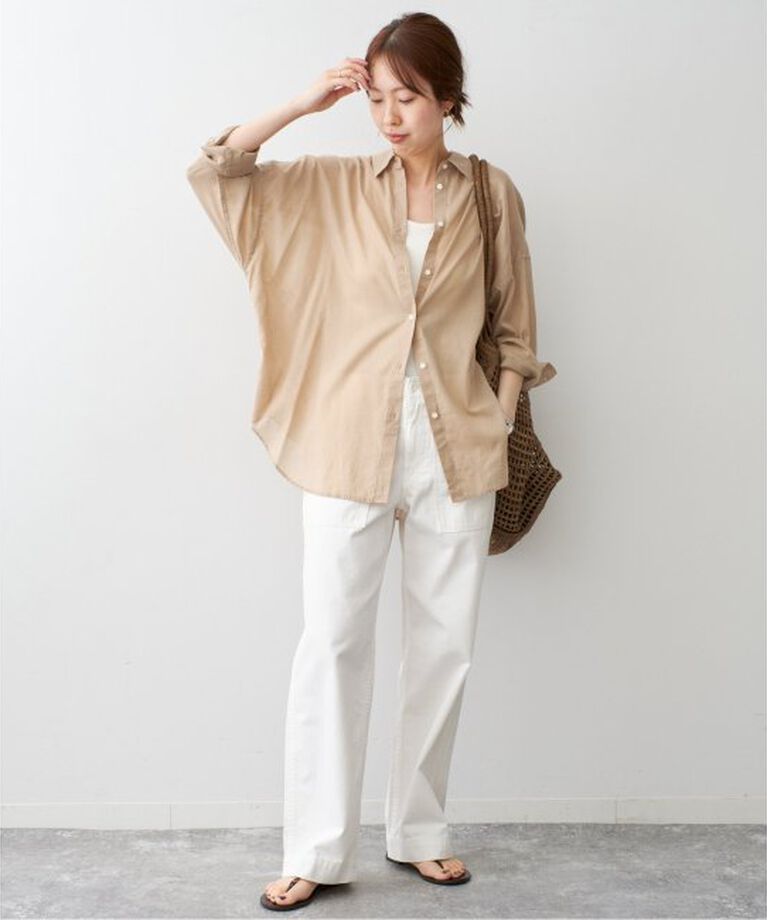 Spick and Span「シアーカシュクールシャツ」|シャツ・ブラウス|