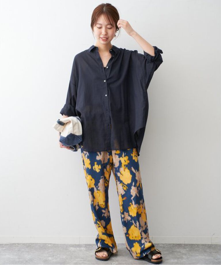 Spick and Span「シアーカシュクールシャツ」|シャツ・ブラウス|