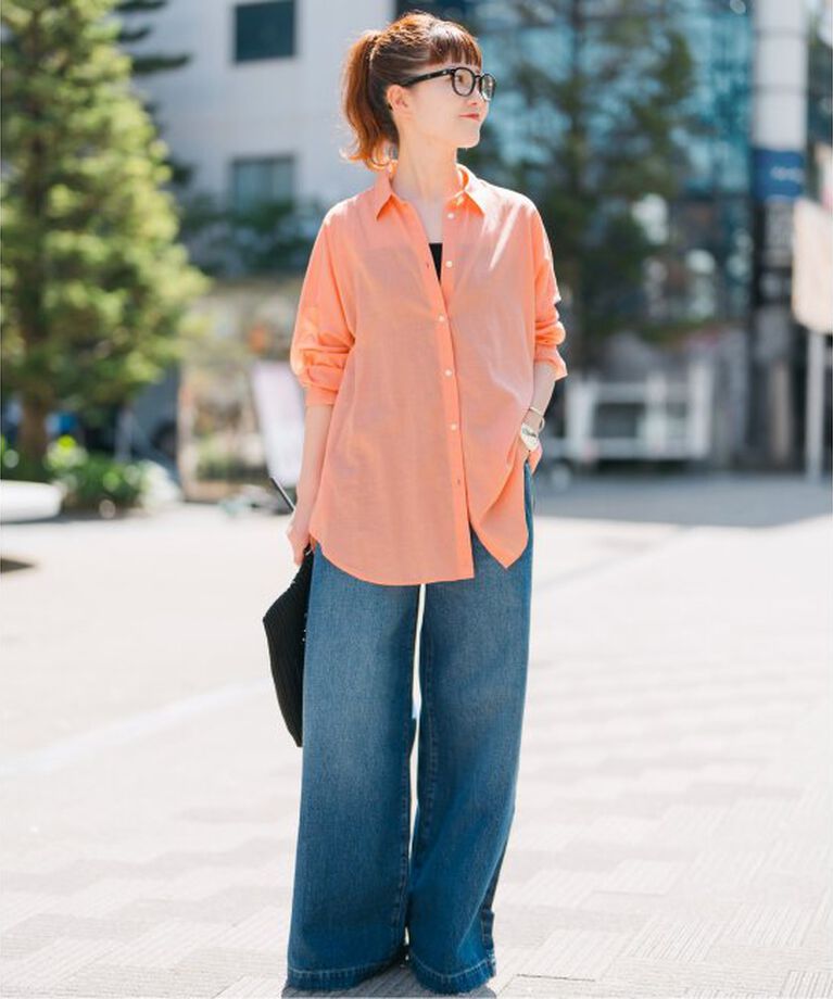 Spick and Span「シアーカシュクールシャツ」|シャツ・ブラウス|