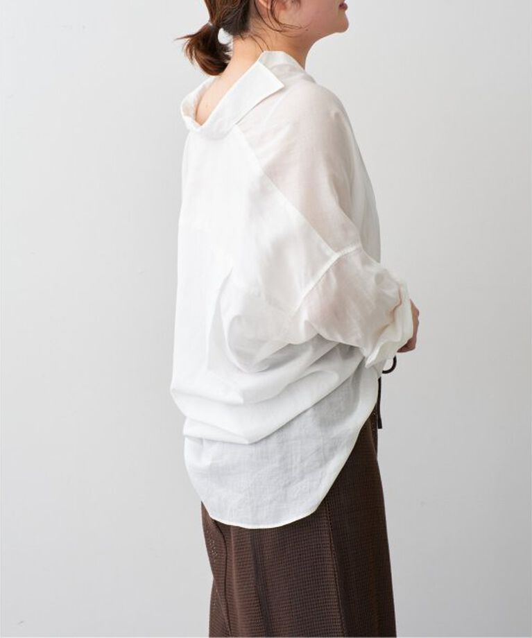 Spick and Span「シアーカシュクールシャツ」|シャツ・ブラウス|