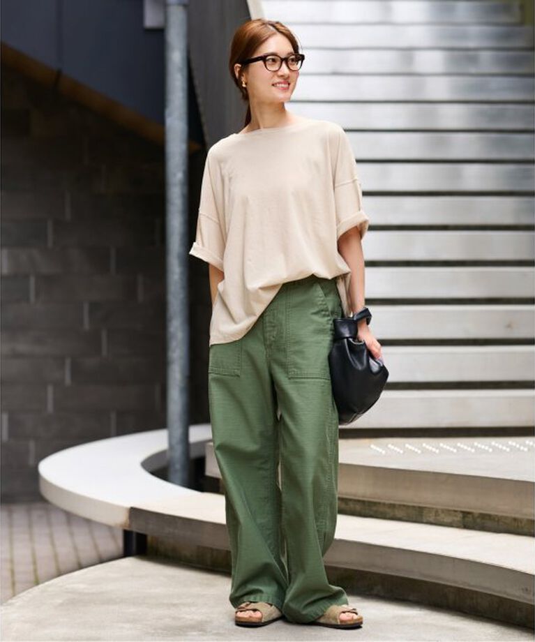 FRAMeWORK「ドライタッチコットンS/S-Tee」|Tシャツ・カットソー|