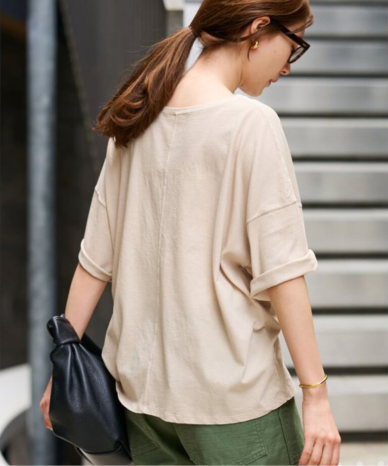 FRAMeWORK「ドライタッチコットンS/S-Tee」|Tシャツ・カットソー|